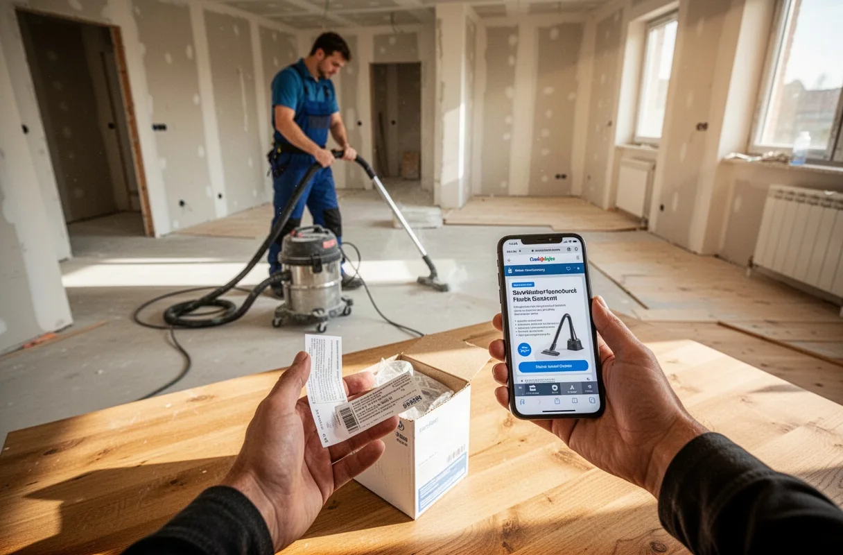 Post-construction cleaning